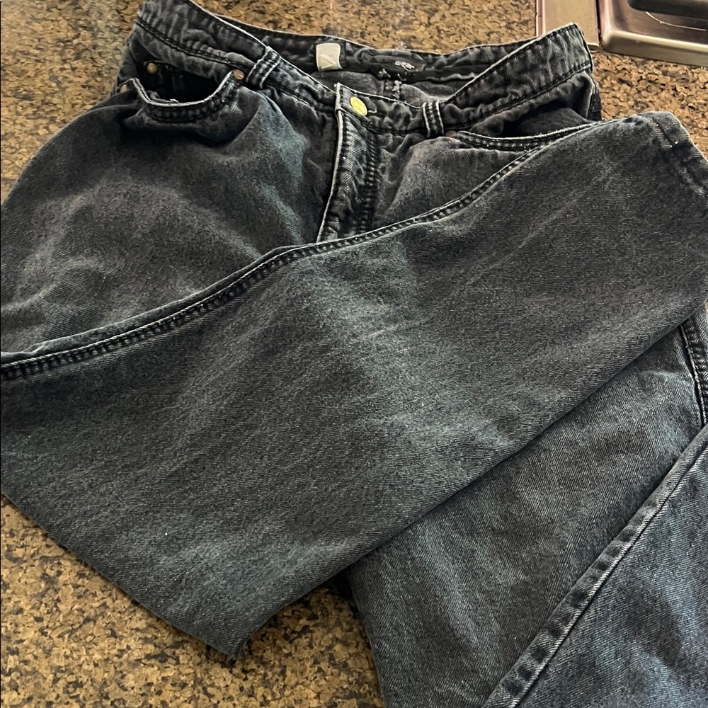 Ladies 1980 Liz Claiborne, black denim jeans